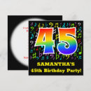 Search for 45 invitations Forty five years old