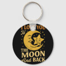 Search for i love you to the moon key rings Back