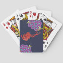 Search for octopus playing cards Underwater