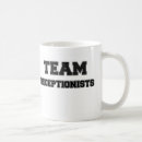 Search for receptionists mugs Job