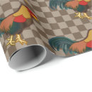 Search for farmhouse style wrapping paper Rooster