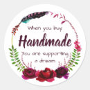 Search for hobbie stickers Handmade with love