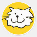 Search for smiling cat stickers Cartoon