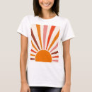 Search for sunset womens tshirts Retro