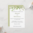 Search for gilded wedding invitations Greenery