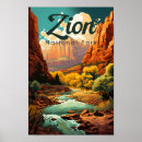 Search for zion national park posters Outdoor camping hiking