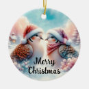 Search for lovely christmas tree decorations Love birds