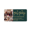 Search for photo return address labels Merry christmas