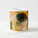 Search for gustav klimt the kiss mugs Gold