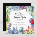 Search for cacti bridal shower invitations Cactus
