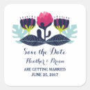 Search for floral save the date stickers Simple