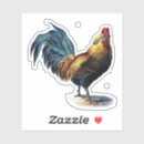 Search for red rooster stickers Vintage