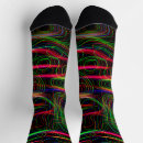 Search for neon green socks Geometric