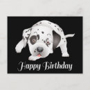 Search for cute dalmatian birthday cards Puppy