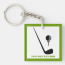 Search for black golf key rings Golfer