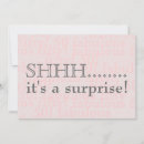 Search for shhh surprise party invitations Fifty