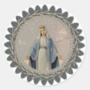 Search for medal stickers Virgin mary