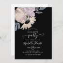 Search for black white and purple invitations Watercolor