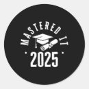 Search for masters degree stickers Student