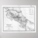 Search for map of costa rica posters Old