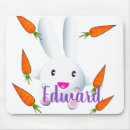 Search for rabbit with carrots mousepads Bunnies