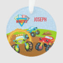 Search for racing truck christmas tree decorations For kids