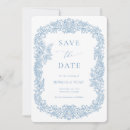 Search for baroque save the dates Dusty blue