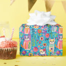Search for cat birthday wrapping paper Flowers