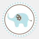 Search for blue polka dot stickers Elephant