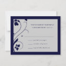 Search for blue fleur invitations White