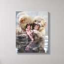 Search for monkey canvas prints Young animal