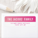 Search for modern elegant trendy stylish return address labels Bold
