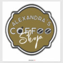 Search for coffee bar stickers Barista