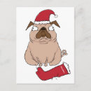 Search for pug christmas cards Funny