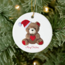 Search for cute teddy bear christmas tree decorations Funny