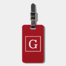 Search for preppy luggage tags Initials