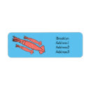 Search for sea creatures return address labels Tentacles