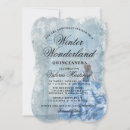Search for blue winter wonderland invitations Snowflake