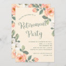 Search for feminine retirement party invitations Script