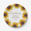 Search for sunflower plates Sunflower bridal shower