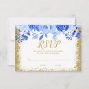 Search for quinceanera rsvp cards Royal blue