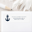Search for boat captain return address labels Navy blue