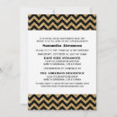 Search for chevron invitations Glitter