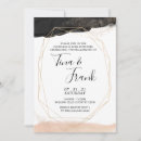 Search for pink and gold engagement party invitations Sparkle