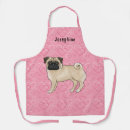 Search for fawn aprons Pug