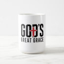 Search for gods grace mugs Christian