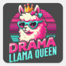 Search for drama queen stickers No drama llama