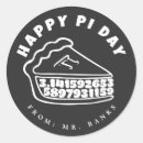 Search for pi day stickers March 14