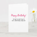 Search for age joke birthday cards Modern