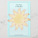 Search for sunshine stationery paper Summer